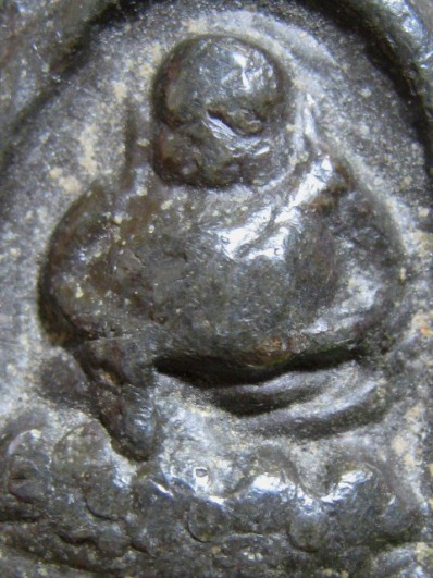 เหรียญไข่หลวงพ่อมุ่ย วัดดอนไร่ จ สุพรรณบุรี ปี2512 เนื้อทองแดง บล็อกแตก พร้อมบัตรรับรอง+ตลับเงิน ตาม