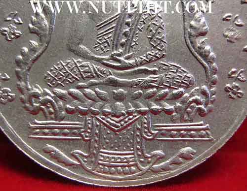 เหรียญพระแก้วมรกตรุ่นแรก 2475 อัลปาก้า บล็อกฮั่งเตียนเซ้ง+บัตรรับรอง*176