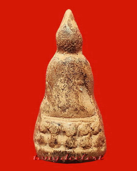 พระกริ่งปทุมสุริยวงค์(บัวรอบ)เนื้อดินเผา หลวงปู่ดี วัดเทวสังฆาราม จ.กาญจนบุรี หายากมากค่ะ