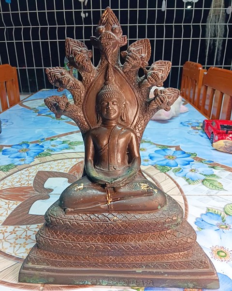 A310พระบูชา หลวงพ่อนาค  หน้าตัก 5 นิ้ว  ยุคแรกๆ ครับ