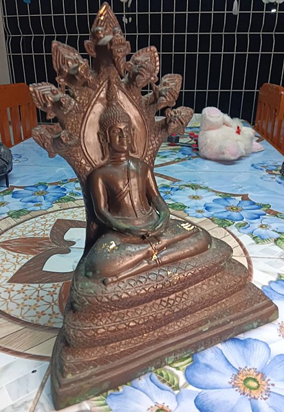 A310พระบูชา หลวงพ่อนาค  หน้าตัก 5 นิ้ว  ยุคแรกๆ ครับ