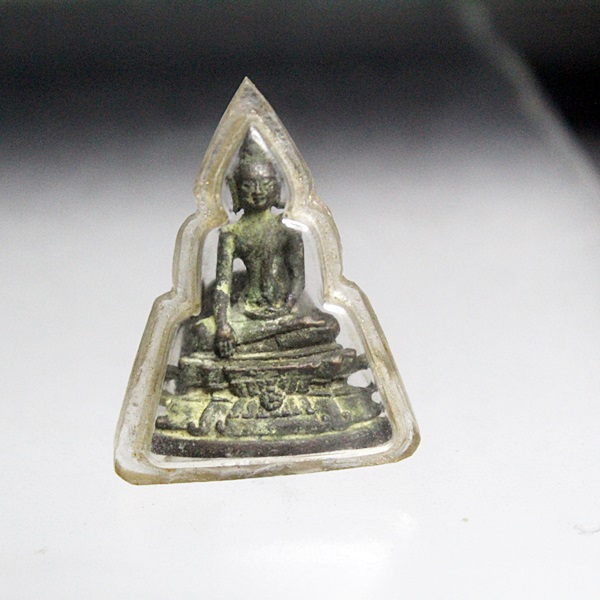 A328รูปหล่อรุ่นแรก พระครูเหล็ก วัดแจ้งสว่างใน จ.ขอนแก่น