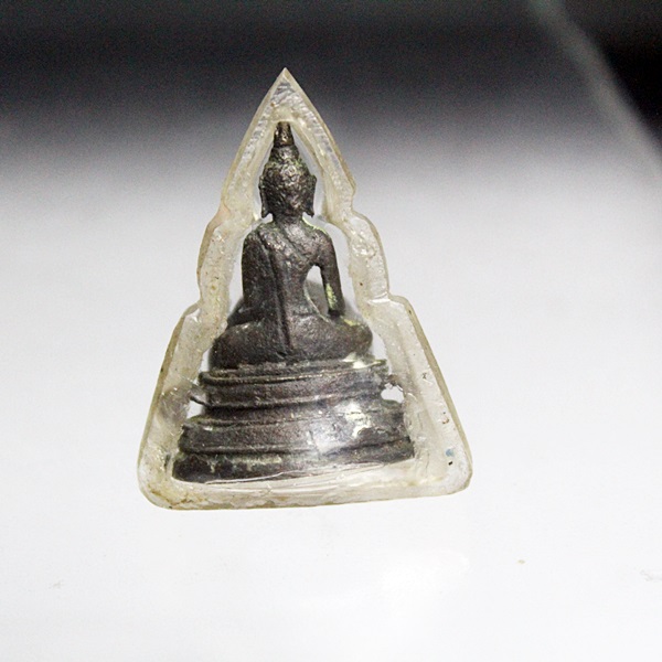 A328รูปหล่อรุ่นแรก พระครูเหล็ก วัดแจ้งสว่างใน จ.ขอนแก่น