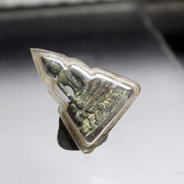 A328รูปหล่อรุ่นแรก พระครูเหล็ก วัดแจ้งสว่างใน จ.ขอนแก่น