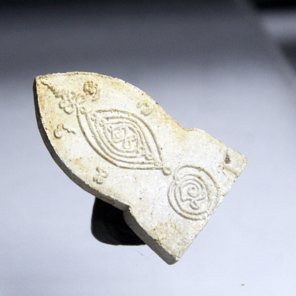 A339พระพุทธชินราชใบเสมาเนื้อผง พระอาจารย์เดช วัดสังฆมงคล อ.เมือง จ.นครสวรรค์