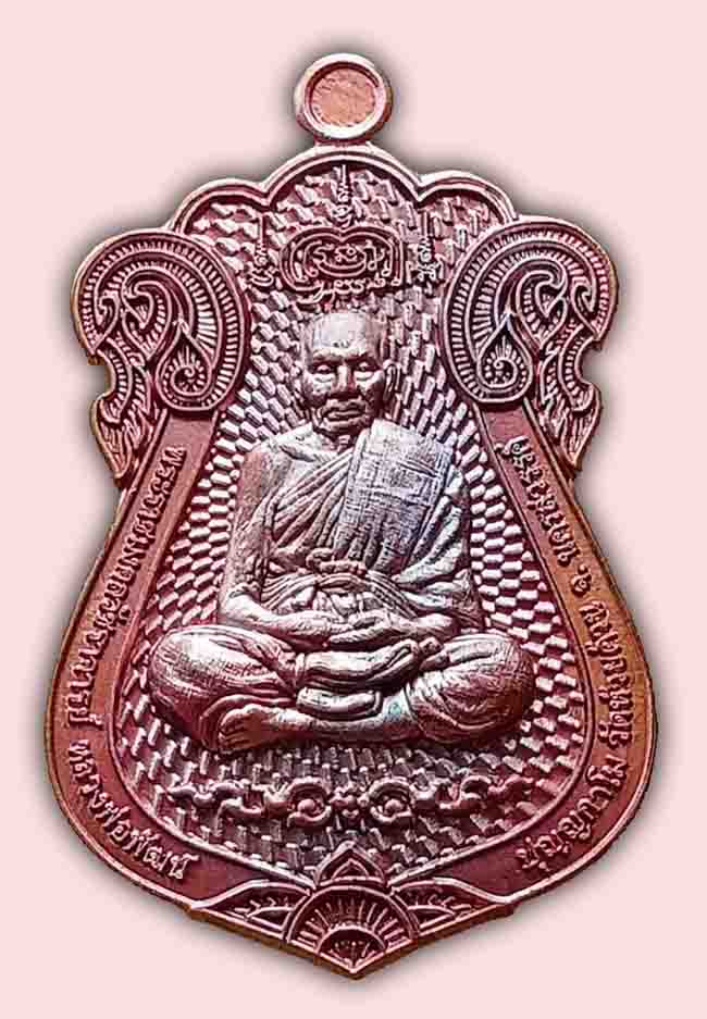 เหรียญเสมา 100 ปี ฟ้าประทาน เนื้อทองแดง หลวงพ่อพัฒน์ วัดห้วยด้วน นครสวรรค์ ปี 2564