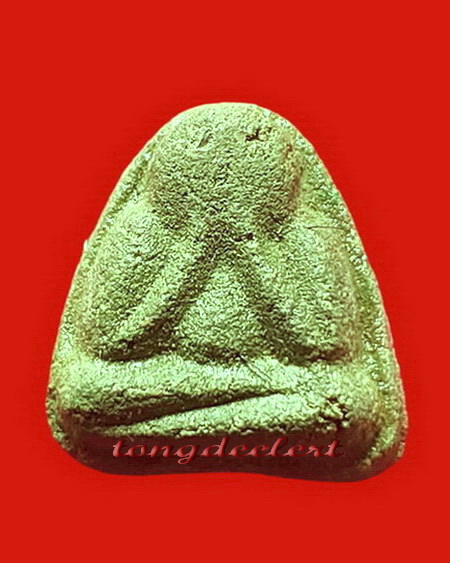 พระปิดตา หลวงพ่อเล็ก วัดสันติคิรีศรีบรมธาตุ(วัดเขาดิน) จ.กาญจนบุรี พิเศษมีเส้นเกศา หายากค่ะ