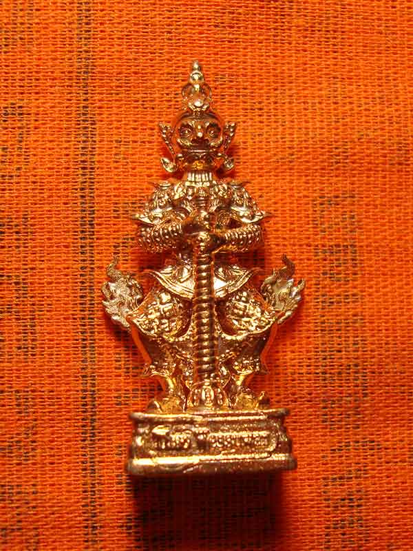 ท้าวเวสสุวรรณ ราชันทรัพย์ บล็อคนอกต่างประเทศ หลวงปู่มหาศิลา วัดโพธิ์ศรีสะอาด เลข 4065 ไม่มีกล่อง