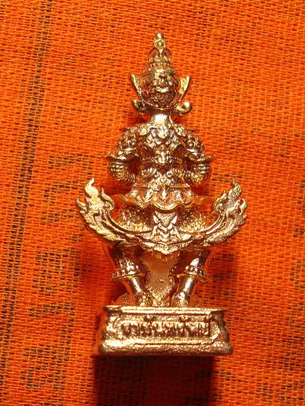 ท้าวเวสสุวรรณ ราชันทรัพย์ บล็อคนอกต่างประเทศ หลวงปู่มหาศิลา วัดโพธิ์ศรีสะอาด เลข 4065 ไม่มีกล่อง