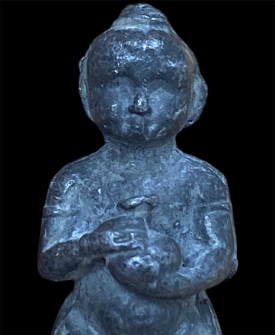 กุมารหลวงพ่อกวย วัดโฆสิตาราม จ.ชัยนาท ปี 2521 พิมพ์ใหญ่ เนื้อตะกั่ว(Kumarn LP. Kuai, Kositaram's Tem