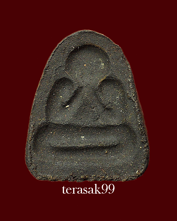 พระปิดตาหลังแบบ เนื้อผงคลุกรัก เจ้าคุณวิเชียร วัดเคลือวัลย์ ชลบุรี ราคาเบาๆ