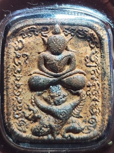 วัดนาจอมเทียน ชลบุรี พญาครุฑานุภาพ หลวงพ่อหลาย รุ่นสรงน้ำ 60 ตะกรุดเงิน