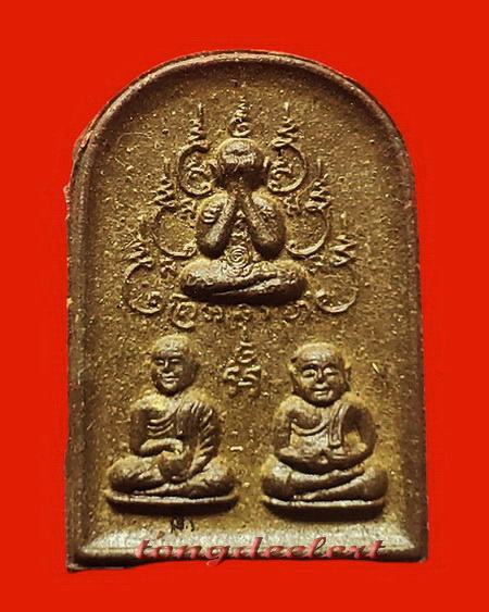 พระมหาโชคมหาลาภ หลวงพ่อเล็ก วัดสันติคิรีศรีบรมธาตุ(วัดเขาดิน)จ.กาญจนบุรี เนื้อว่าน หายาก สวยมากค่ะ