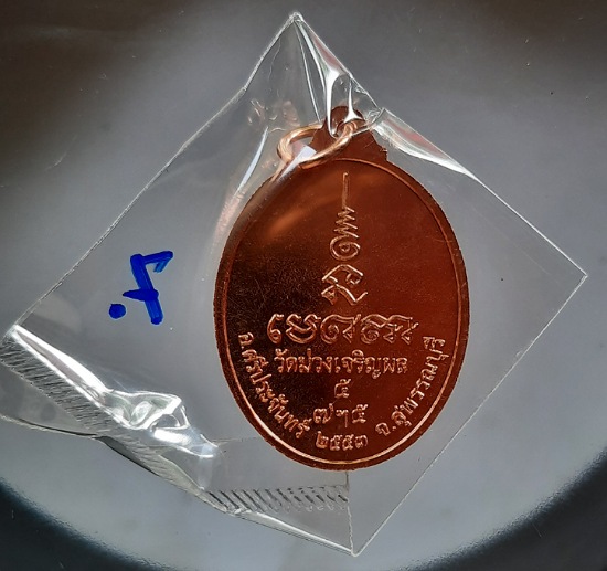 เหรียญพระประธาน วัดม่วงฯ ปี2553 ซีนเดิมๆ (หลวงพ่อรวย วัดตะโก ปลุกเสก) #7