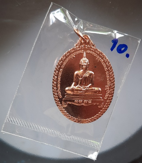 เหรียญพระประธาน วัดม่วงฯ ปี2553 ซีนเดิมๆ (หลวงพ่อรวย วัดตะโก ปลุกเสก) #10