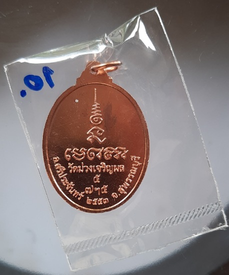 เหรียญพระประธาน วัดม่วงฯ ปี2553 ซีนเดิมๆ (หลวงพ่อรวย วัดตะโก ปลุกเสก) #10