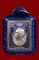 เหรียญ ร.5 พิมพ์แสตมป์เนื้อเงินลงยา รุ่น ที่ระลึกเทิดพระบารมี ร.5 วัดแก้วแจ่มฟ้า พ.ศ.2536 No.3931