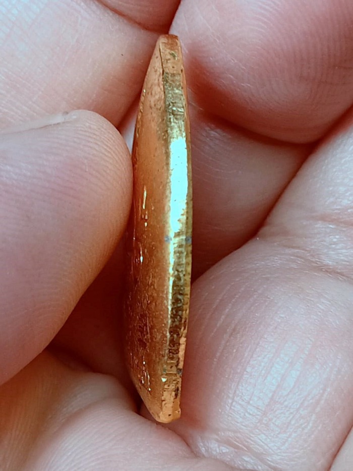 เหรียญเจ้าสัวมหาเศรษฐี หลวงพ่อโต วัดพนัญเชิง ปี2536 เนื้อทองแดง กะไหล่ทองลงยาสีแดง สวยเดิมๆ