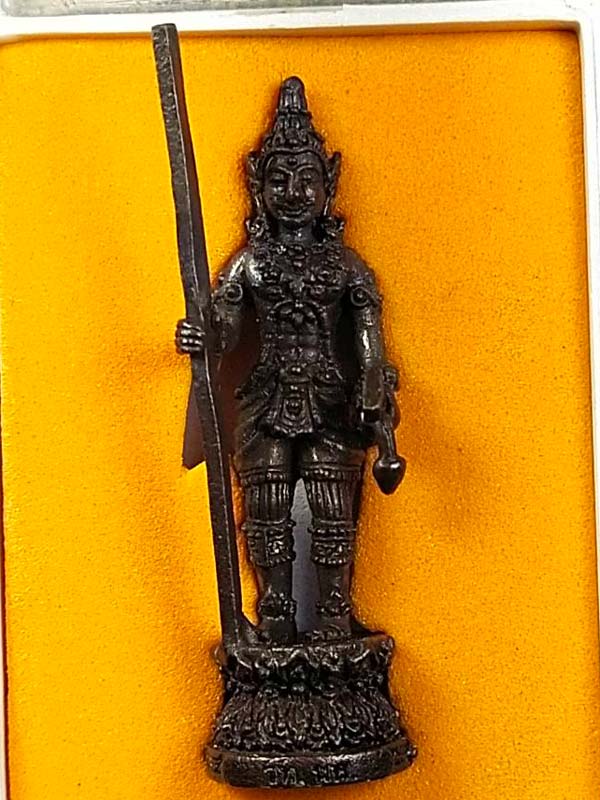 รูปหล่อลอยองค์ พระวิษณุกรรม วิทยาลัยเทคนิคนครศรีธรรมราช 1 มีนาคม 2561 เนื้อทองแดง