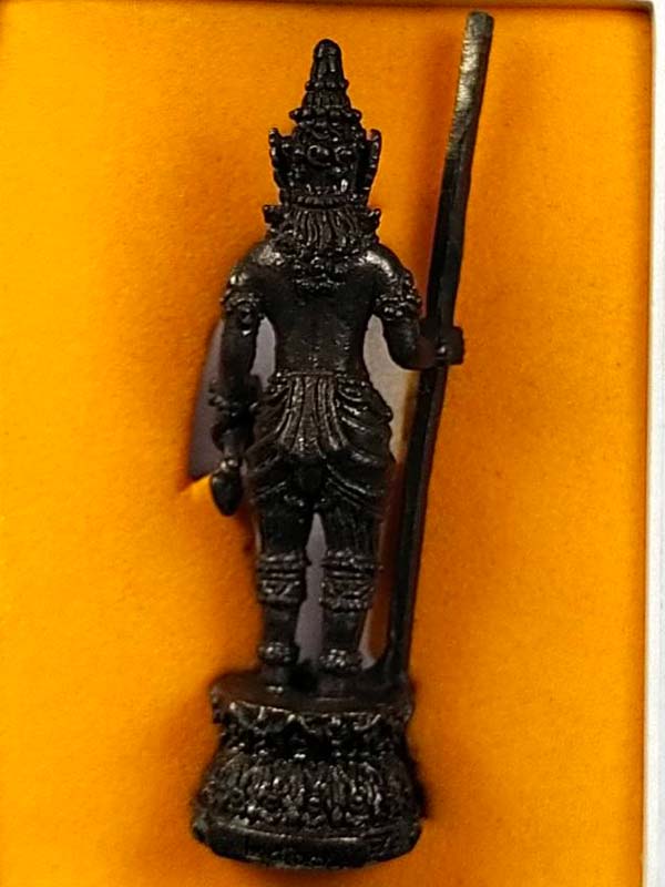 รูปหล่อลอยองค์ พระวิษณุกรรม วิทยาลัยเทคนิคนครศรีธรรมราช 1 มีนาคม 2561 เนื้อทองแดง