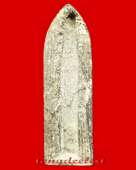 พระร่วงหลังรางปืน เนื้อตะกั่วสนิมแดง วัดพระแท่นดงรัง จ.กาญจนบุรี สวยมากค่ะ