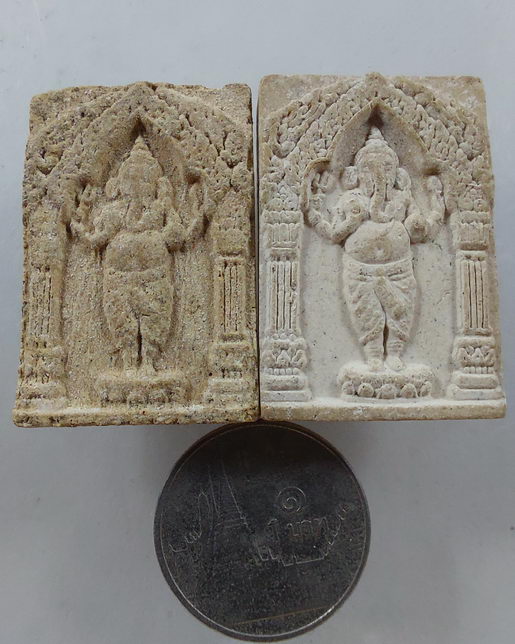 " พระพิฆเนศวร เนื้อผงศักดิ์สิทธิ์ รุ่นแรก ปี 2554 พิธีเปิดศาลห้วยขวาง-รัชดา กรุงเทพ เจ้าคุณธงชัย ,ลพ