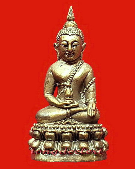 พระกริ่งมิ่งมงคลกาญจน์ ปางสะดุ้งกลับชนะมาร ประทานทรัพย์