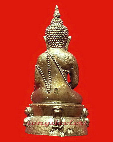 พระกริ่งมิ่งมงคลกาญจน์ ปางสะดุ้งกลับชนะมาร ประทานทรัพย์