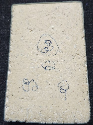 วัดระฆังโฆสิตาราม กทม พระสมเด็จ หลวงปู่นาค พิมพ์เทวดาขาโต๊ะ 2495 