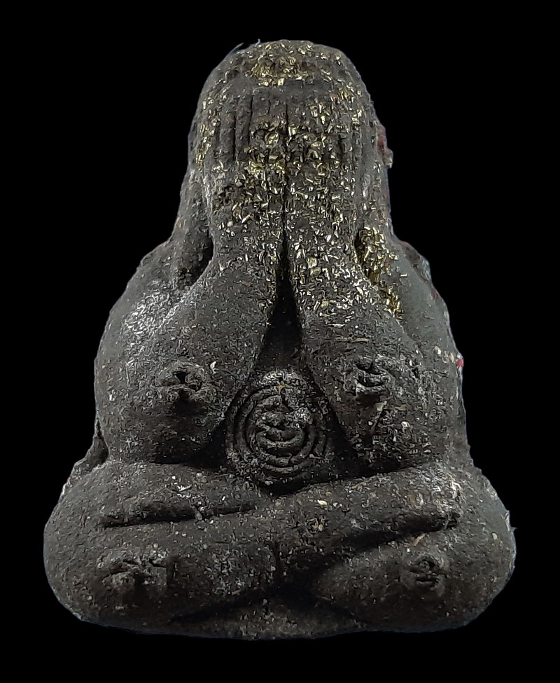 พระปิดตา ทรงแผ่นดิน วัดป่าช่องกุ่ม จ.สระแก้ว ปี59 มวลสาร ว่าน108 ชานหมาก ผงพระเก่า108คณาจารย์ 