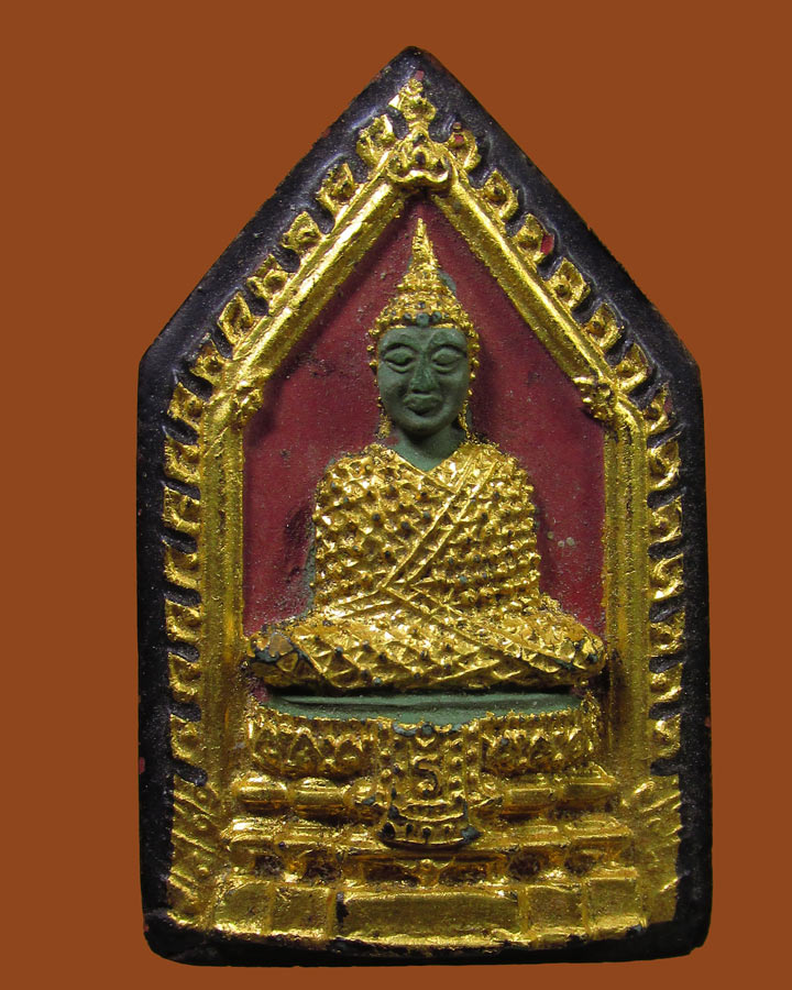 **เคาะแรก**พระแก้วมรกรต ห้าเหลี่ยม หลวงพ่อเริ่ม วัดบางพระ ชลบุรี ปี2512