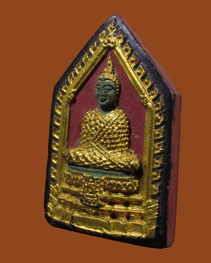 **เคาะแรก**พระแก้วมรกรต ห้าเหลี่ยม หลวงพ่อเริ่ม วัดบางพระ ชลบุรี ปี2512