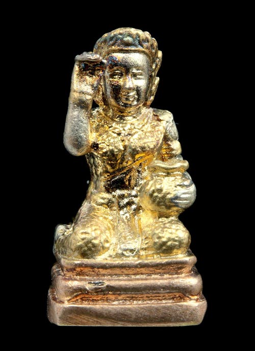 นางกวักรุ่นแรก พิมพ์เล็ก พ่อท่านเอื้อม วัดบางเนียน พ.ศ.2549