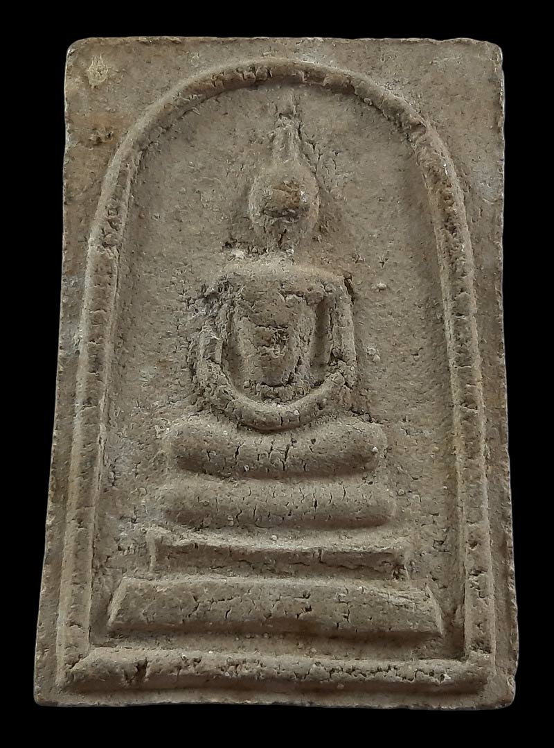 พระสมเด็จ หลังปั๊มเหรียญพระธาตุพนม วัดพระธาตุพนม ปี22 