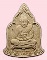 พระผงมหาเศรษฐี เนื้อขมิ้น หลังฝังหยก มีจารหมึกทอง หลวงปู่ทิม วัดพระขาว อยุธยา