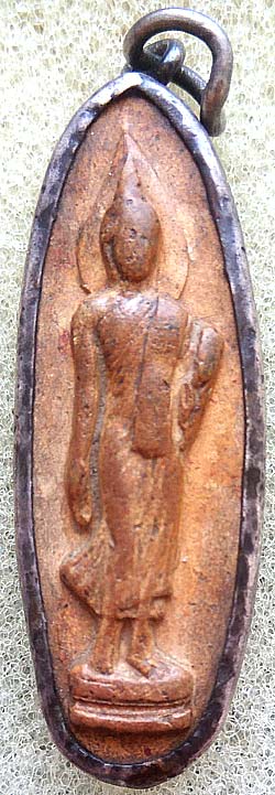 *พระฉลอง ๒๕ พุทธศตวรรษ ดินเลี่ยมเงิน*