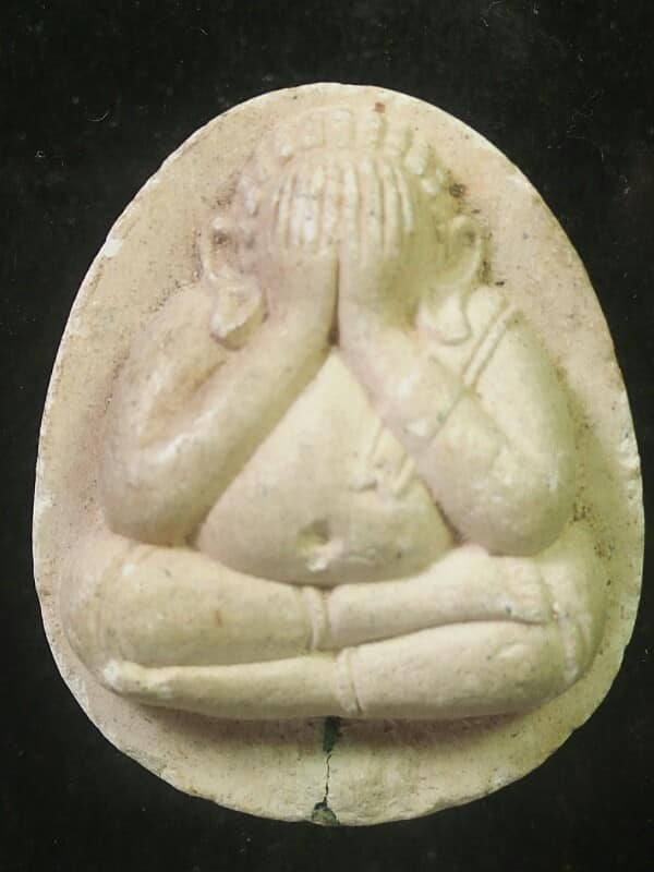 พระปิดตาจัมโบ้ หลังยันต์ วัดยาง กรุงเทพฯ ตะกรุด 1 ดอก 