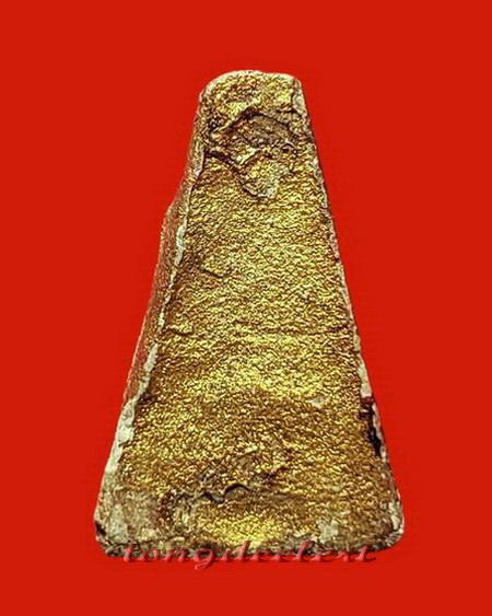 พระผงสุพรรณทาทองบรอนซ์ หลวงพ่อนารถ วัดศรีโลหะราษฎร์บำรุง จ.กาญจนบุรี สวยมากค่ะ