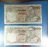 ธนบัตรชนิด 10 บาท ในหลวงรัชกาลที่ 9 หลังพระบรมรูปทรงม้า จำนวน 4 ฉบับ สภาพสมบูรณ์