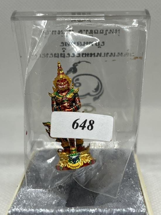 ท้าวเวสสุวรรณ มหาเทพจุติ พิมพ์หน้ายักษ์ วัดดอนแก้ว เชียงใหม่