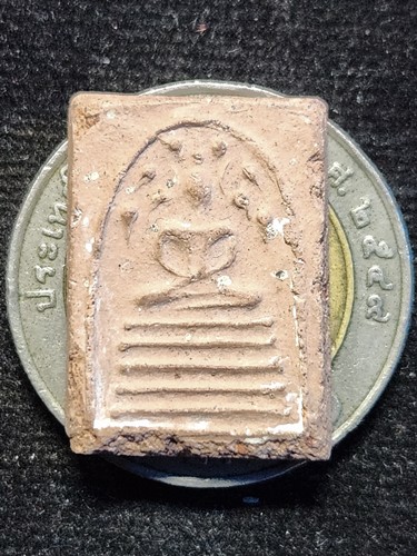 วัดเจ้าเจ็ดใน อยุธยา  สมเด็จ หลวงพ่อทองคำ  พิมพ์คะแนนปรกโพธิ์