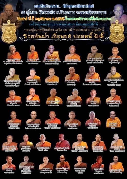 **เบาๆ**สมเด็จพ่อท่านคล้าย วาจาสิทธิ์ กรรมการนำฤกษ์ วัดสวนขัน รุ่นรวยล้นฟ้า เลื่อนยศ ปลดหนี้๖๕*กล่อง