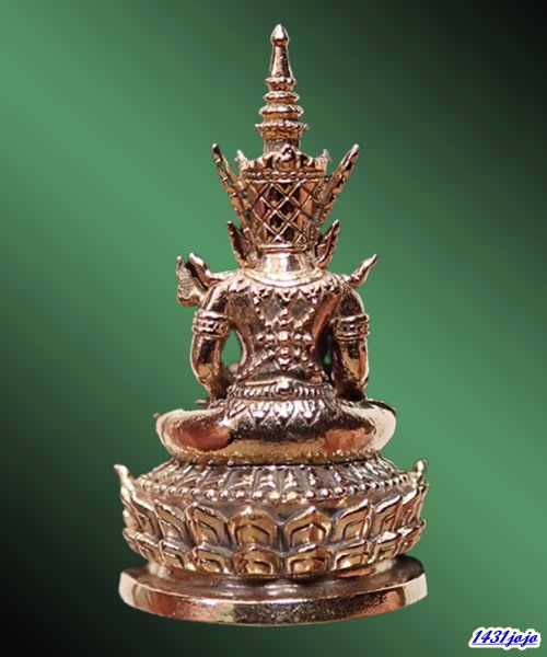 พระกริ่งนางพญาทรงเครื่อง พิมพ์ใหญ่ เนื้อขันลงหิน รุ่นเศรษฐีนางพญา ปี 2555 วัดนางพญา จ.พิษณุโลก