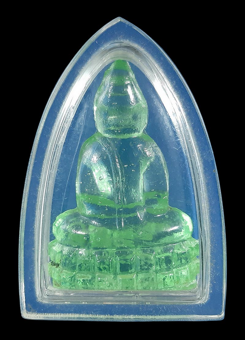 พระแก้ว หลวงพ่อเจียง วัดเจริญสุขาราม จ สมุทรสงคราม รุ่น3 