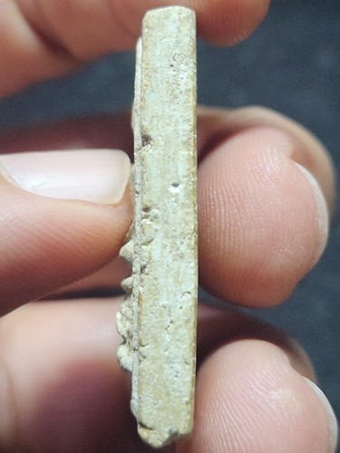 วัดระฆังโฆสิตาราม กทม  พระสมเด็จ หลวงปู่นาค พิมพ์ขาโต๊ะ  หลัง ตราแผ่นดิน 