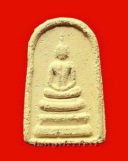 พระสมเด็จนิวิฐสมาจารย์ หลวงปู่เหรียญ วัดหนองบัว จ.กาญจนบุรี ปี 2497 สวยมากค่ะ