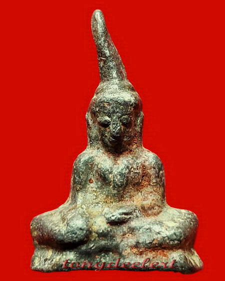 พระท่ากระดานเสาร์5หน้าโบสถ์(ตัดสิ่ว) หลวงพ่อนารถ วัดศรีโลหะราษฎร์บำรุง จ.กาญจนบุรี รุ่นเก่า หายากค่ะ