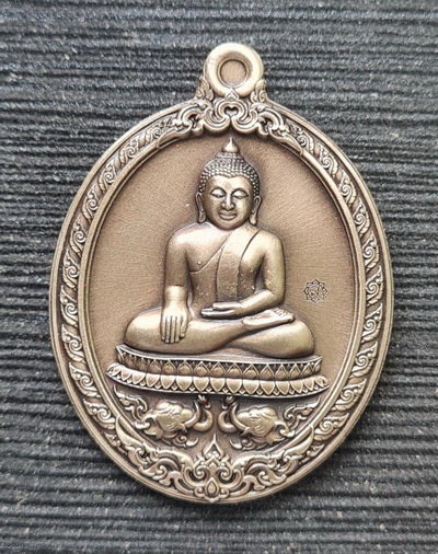 เคาะแรกแดง..ลพ.สำเร็จศักดิ์สิทธิ์ ๖๓..อัลปาก้าชุบซาติน กล่องเดิม..วัดหนองสะเดา สระบุรี / ส่ง ems