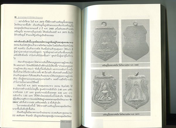 หนังสือ พระพุทธรูปศักดิ์สิทธิ์และวัตถุมงคล (เหรียญ) 