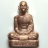 รูปเหมือนปั๊มเล็ก รุ่นฉลองวิหาร พระอาจารย์ดิเรก วัดหนองทราย จ.สุพรรณบุรี ปี 2566 เนื้อทองแดงผิวไฟ